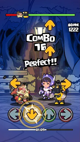 Beat Fight:Full Mod Battle (Бит Файт)  [МОД Бесконечные монеты] Screenshot 2