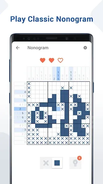 Nonogram - Fun Logic Puzzle (Нонограмма)  [МОД Много денег] Screenshot 1