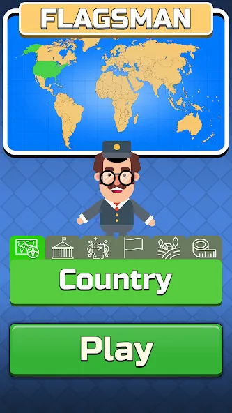 Geography: Flags Quiz Game  [МОД Бесконечные монеты] Screenshot 5