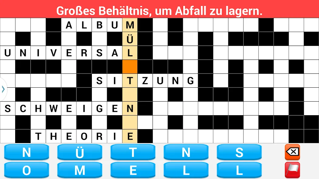 Kreuzworträtsel Deutsch  [МОД Unlocked] Screenshot 5