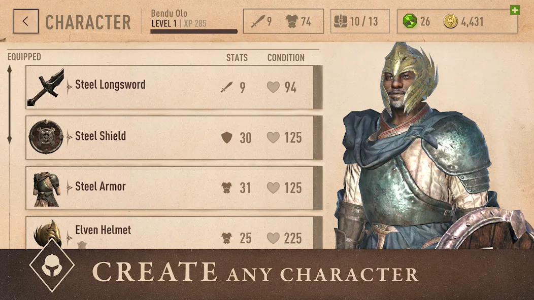 The Elder Scrolls: Blades (Зе Элдер Скроллс)  [МОД Меню] Screenshot 4