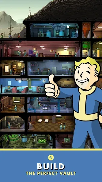 Fallout Shelter (Фоллаут Шелтер)  [МОД Много монет] Screenshot 4