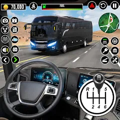 Скачать взлом Bus Driving School : Bus Games [МОД Menu] на Андроид