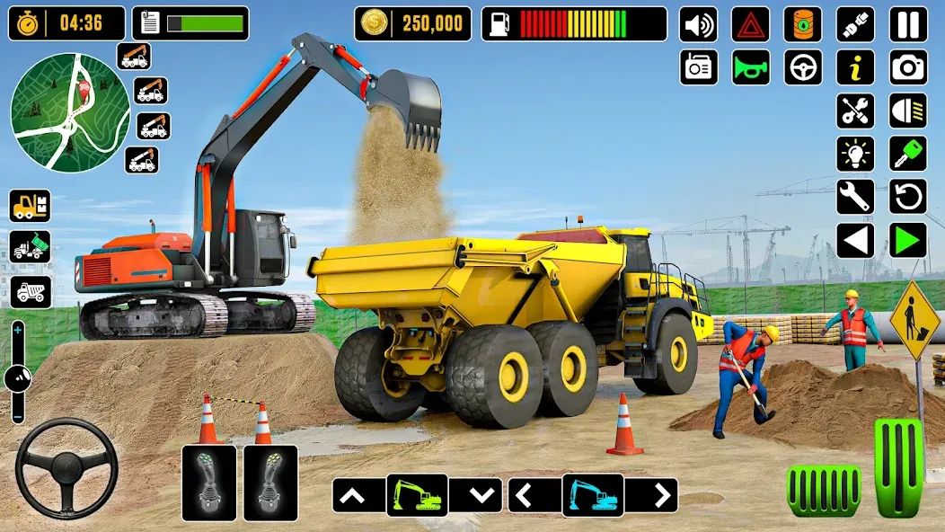 City Road Construction Games (Сити Роад Конструкшн Геймс)  [МОД Unlocked] Screenshot 3