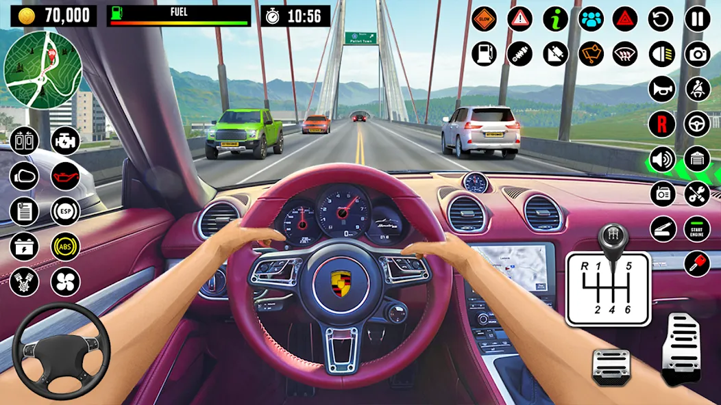 City Driving School Car Games  [МОД Все открыто] Screenshot 4