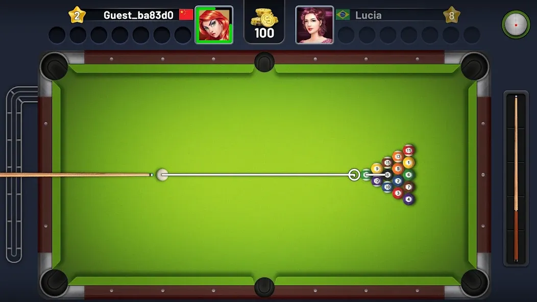 8 Pool Clash (Пул Клаш)  [МОД Много денег] Screenshot 2