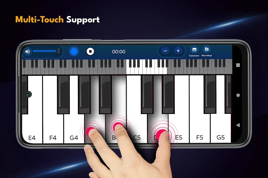 Real Piano Keyboard  [МОД Все открыто] Screenshot 2