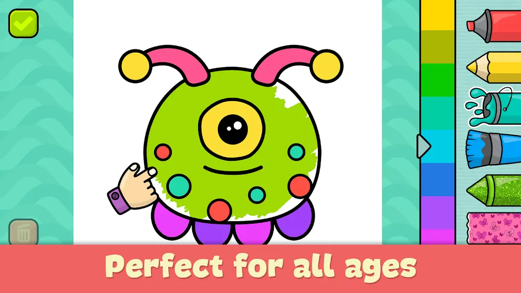 Coloring Book - Games for Kids  [МОД Меню] Screenshot 1