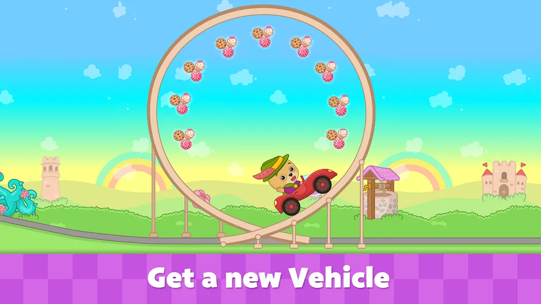 Bimi Boo Car Games for Kids  [МОД Menu] Screenshot 2