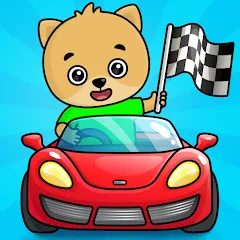 Скачать взлом Bimi Boo Car Games for Kids [МОД Menu] на Андроид