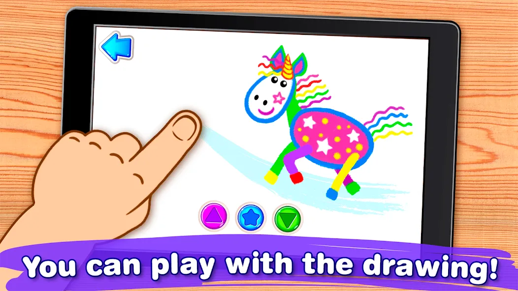 Bini Drawing for Kids Games (Бини)  [МОД Меню] Screenshot 5