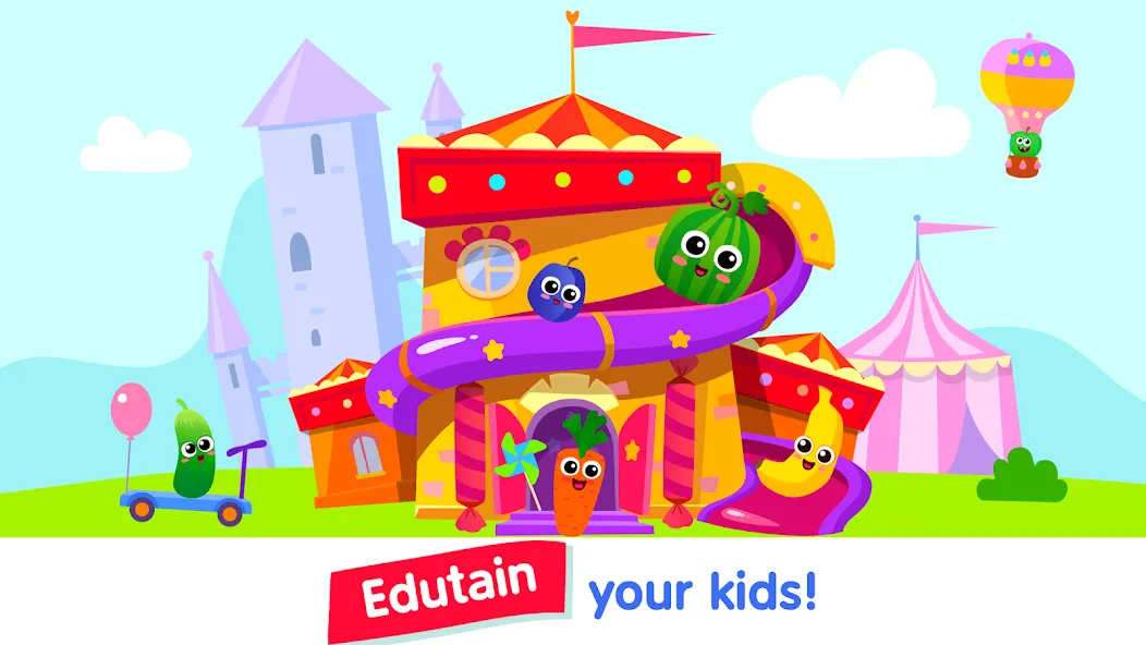 Kids Learning games 4 toddlers  [МОД Menu] Screenshot 1