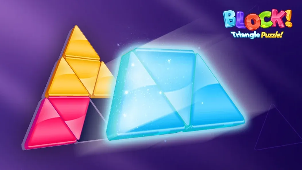 Block! Triangle Puzzle:Tangram  [МОД Много монет] Screenshot 1