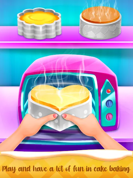 Cake Maker Cooking Cake Games (Кейк Мейкер кулинарные игры на приготовление тортов)  [МОД Menu] Screenshot 5