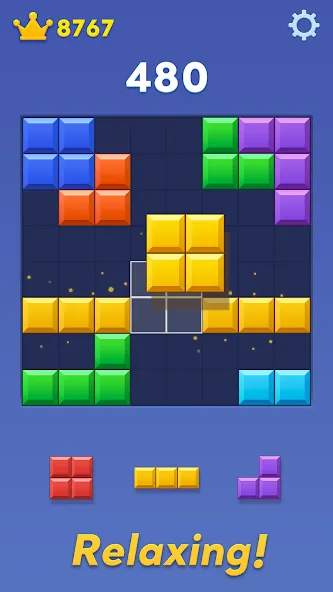 Block Blast! (Блок Бласт)  [МОД Бесконечные деньги] Screenshot 2