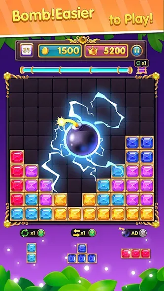 Block Puzzle: Block Blast!  [МОД Все открыто] Screenshot 2