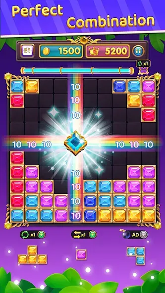 Block Puzzle: Block Blast!  [МОД Все открыто] Screenshot 4