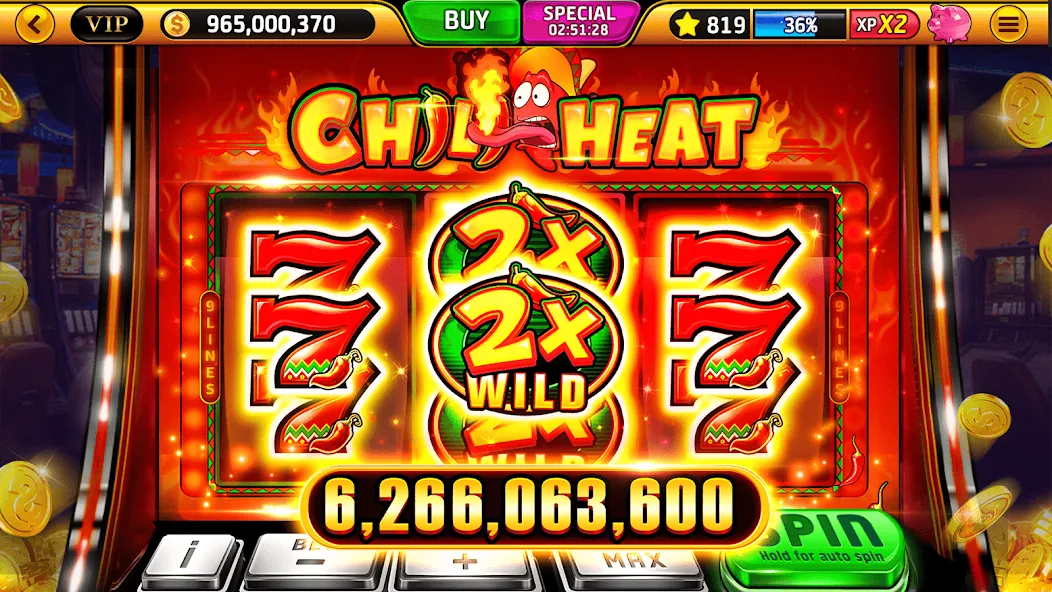 Wild Classic Slots Casino Game  [МОД Бесконечные деньги] Screenshot 5