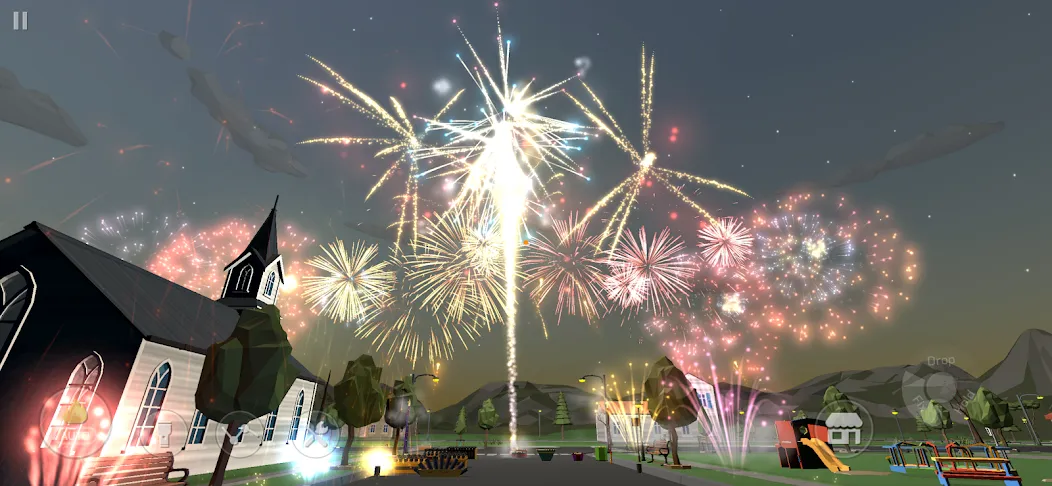 Fireworks Play (Файерворкс Плей)  [МОД Mega Pack] Screenshot 2