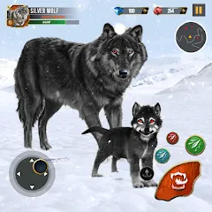 Скачать взлом Wild Wolf Simulator Wolf Games  [МОД Unlocked] на Андроид