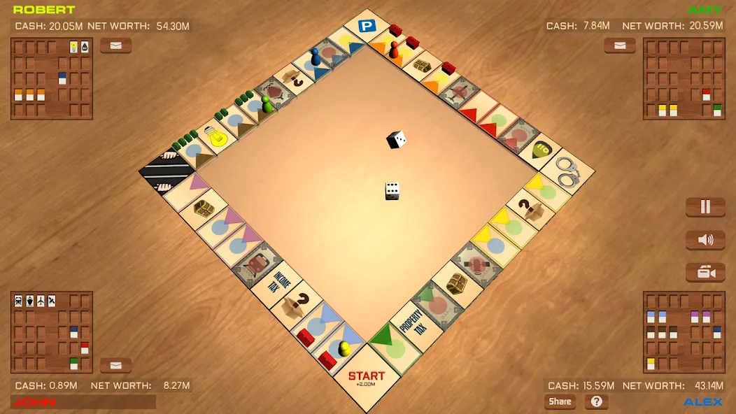 Businessman ONLINE board game (Бизнесмен онлайн настольная игра)  [МОД Unlimited Money] Screenshot 1