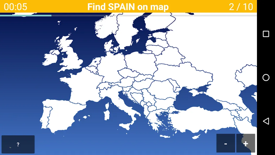 Europe Map Quiz - European Cou  [МОД Unlimited Money] Screenshot 2