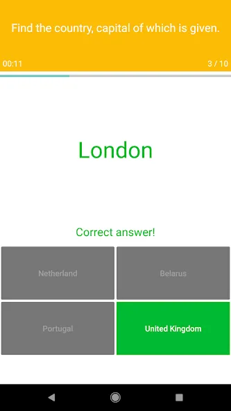 Europe Map Quiz - European Cou  [МОД Unlimited Money] Screenshot 5