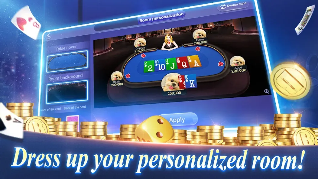 Texas Poker English (Boyaa) (Техасский покер Английский)  [МОД Все открыто] Screenshot 2