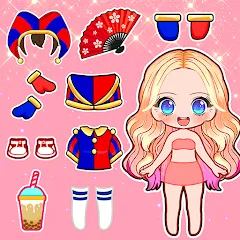 Скачать взлом Doll Dress Up: Makeup Games (Долл Дресс Ап)  [МОД Unlimited Money] на Андроид