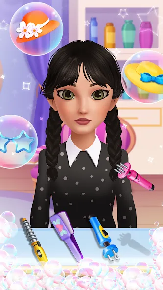 Hair Salon: Beauty Salon Game (Хэр Салон)  [МОД Меню] Screenshot 3