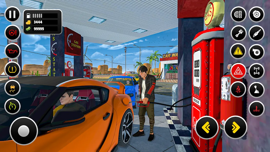 Gas Station Simulator Games  [МОД Много монет] Screenshot 2