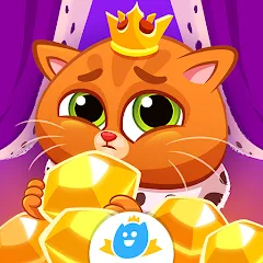 Скачать взлом Bubbu Jewels - Merge Puzzle (Буббу Джуэлс)  [МОД Много денег] на Андроид