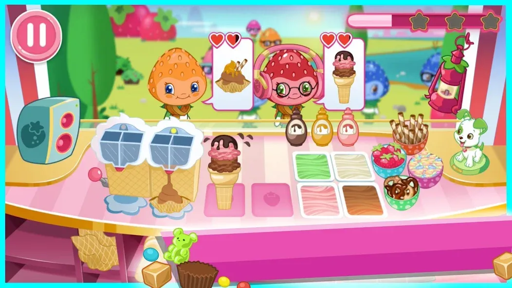 Strawberry Shortcake Ice Cream  [МОД Unlocked] Screenshot 5