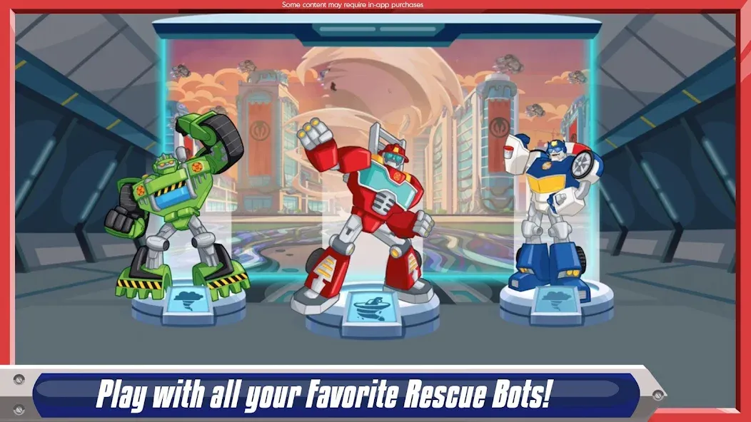 Transformers Rescue Bots: Dash (Трансформеры Боты спасатели)  [МОД Много денег] Screenshot 1