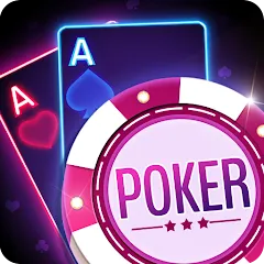 Скачать взлом Poker Texas Holdem (Покер Техасский Холдем)  [МОД Menu] на Андроид