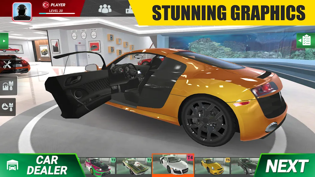 Racing Online:Car Driving Game  [МОД Много монет] Screenshot 4