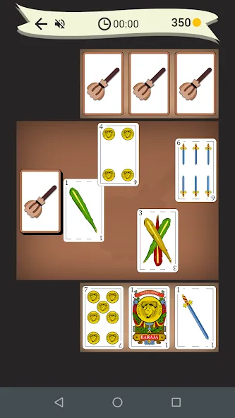 Broom: card game (Эскоба дель 15)  [МОД Unlocked] Screenshot 2