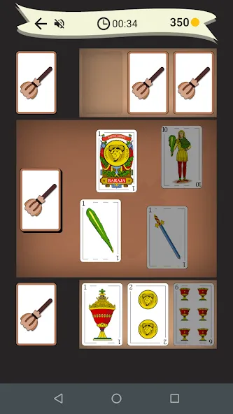 Broom: card game (Эскоба дель 15)  [МОД Unlocked] Screenshot 3