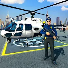 Скачать взлом Police Helicopter Chase Game [МОД Бесконечные деньги] на Андроид