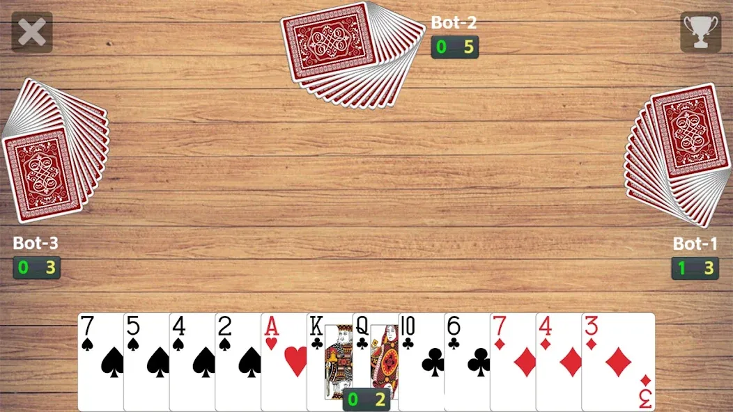 Callbreak League - Card Game (Колбрик Лига)  [МОД Меню] Screenshot 3