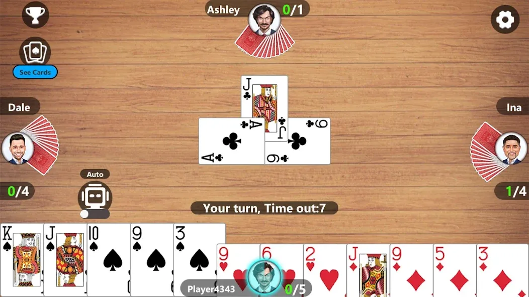 Callbreak Master 3 - Card Game  [МОД Много монет] Screenshot 3