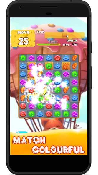 Candy 2024-Candy Match 3 Game (Кэнди 2023)  [МОД Menu] Screenshot 4