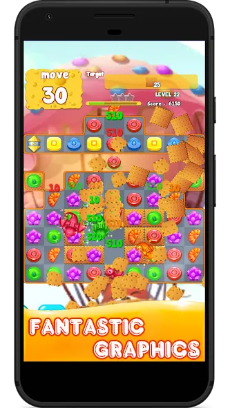 Candy 2024-Candy Match 3 Game (Кэнди 2023)  [МОД Menu] Screenshot 5