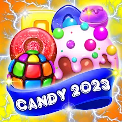 Скачать взлом Candy 2024-Candy Match 3 Game (Кэнди 2023) [МОД Menu] на Андроид