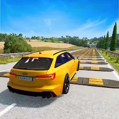 Скачать взлом Beam Drive Road Crash 3D Games (Бим Драйв Роад Краш 3Д Геймс)  [МОД Unlocked] на Андроид