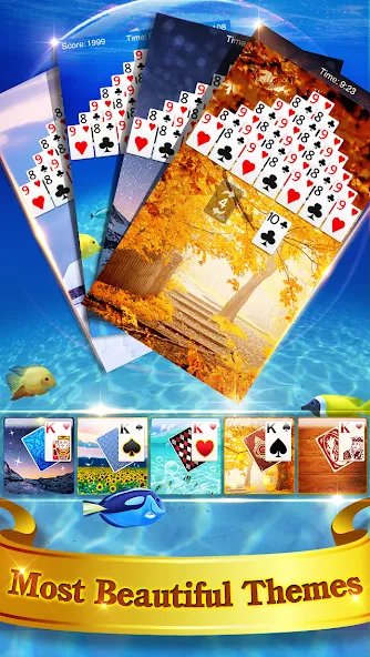 Pyramid Solitaire  [МОД Mega Pack] Screenshot 4