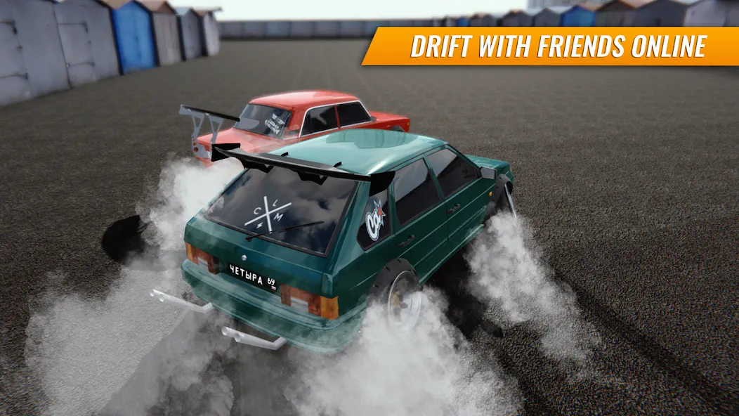 Russian Car Drift (Ар Си Ди в случае сокращения)  [МОД Бесконечные деньги] Screenshot 1