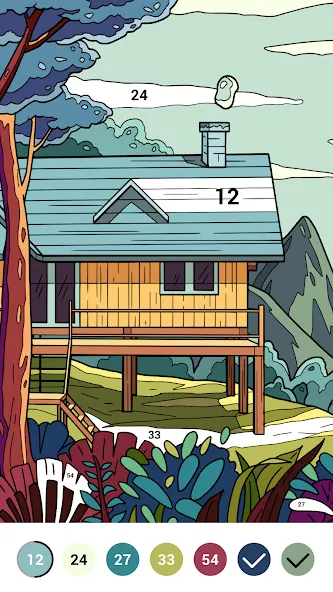 Casual Color - Color by Number  [МОД Mega Pack] Screenshot 3