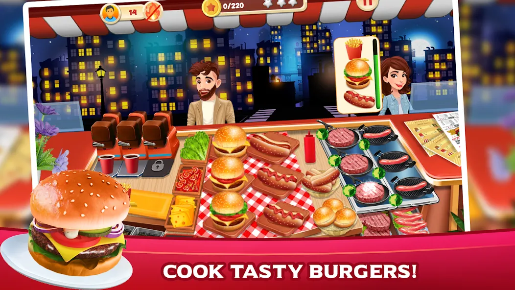 Cooking Mastery: Kitchen games  [МОД Бесконечные деньги] Screenshot 1