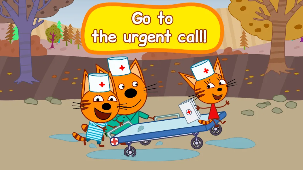 Kid-E-Cats: Animal hospital  [МОД Menu] Screenshot 4